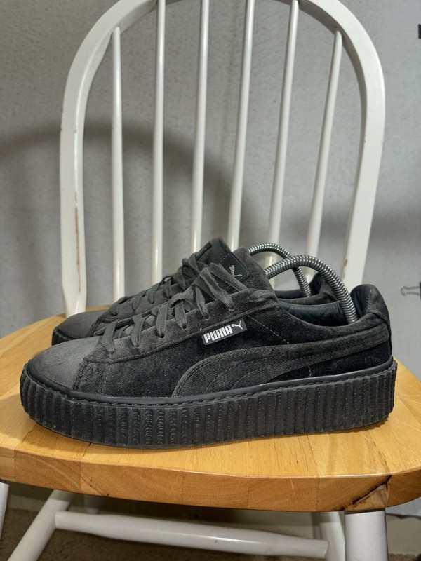 Puma Fenty x Velvet Creeper 364466-03 Womens US 10 Shoes Glacier Gray Sneakers gallery