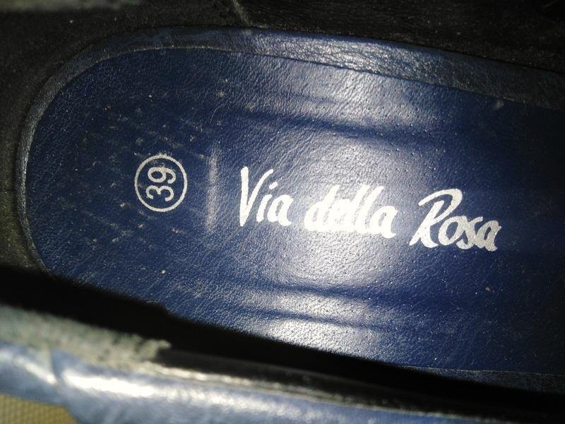 Women Via Delle Rose Heels Navy Artificial Leather gallery