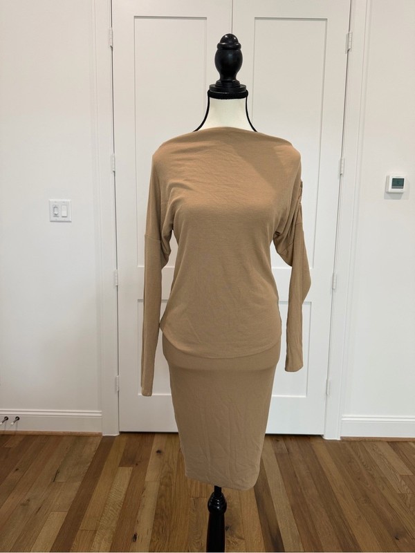 🤎✨ Generation Love Nell Ribbed Skirt & Deuce Ribbed Top Set NWT Size Small ✨🤎