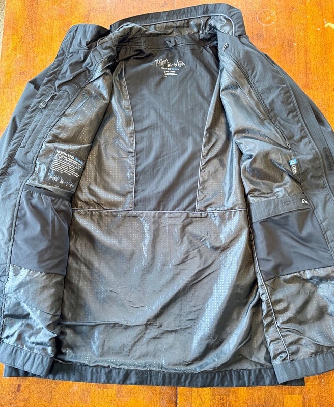 Northend Men's Water Resistant Polyester Pongee Jacket Black XL New with Tags gallery
