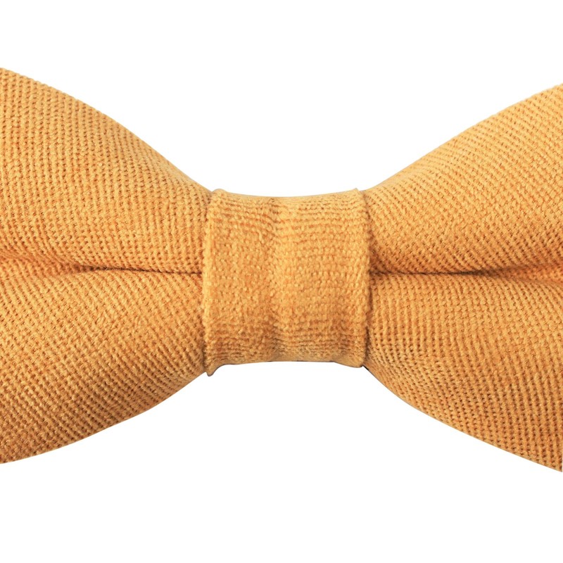 Mens Linen Cotton Pre Tied Bow Tie Wedding Business Formal Bow Tie gallery