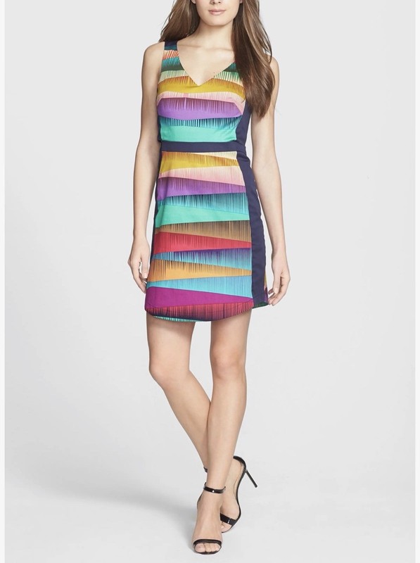 Trina Turk Multicolor Mini Dress