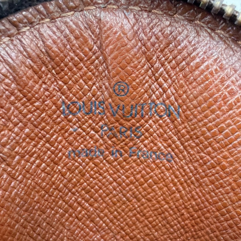 LOUIS VUITTON Porte Monnaie Rond Coin Purse Monogram Canvas Brown France Auth gallery