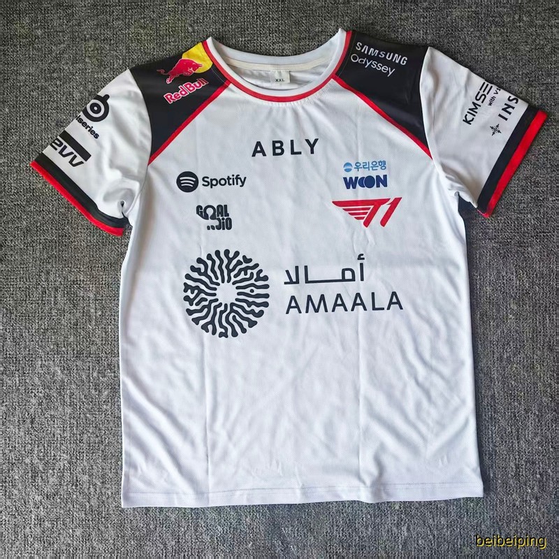 2026 LCK Team T1 Uniform LOL Regular Season T-shirt Faker Basic Tee Tops Unisex