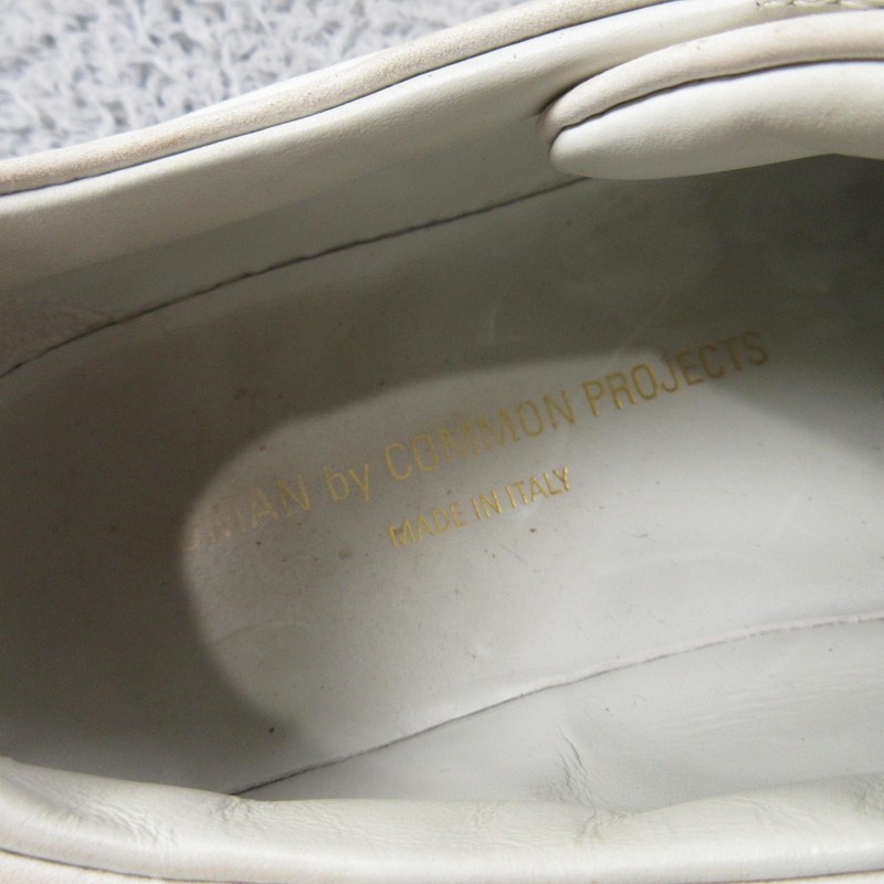 Common Projects WOMAN Shoes Womens Size 7.5 Beige Leather Sneakers 6095 38 0506 gallery