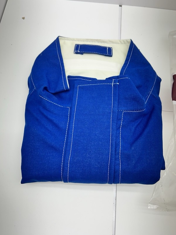 New Ansell Alpha Tec 66670 Blue Nomex Jacket Size LARGE gallery