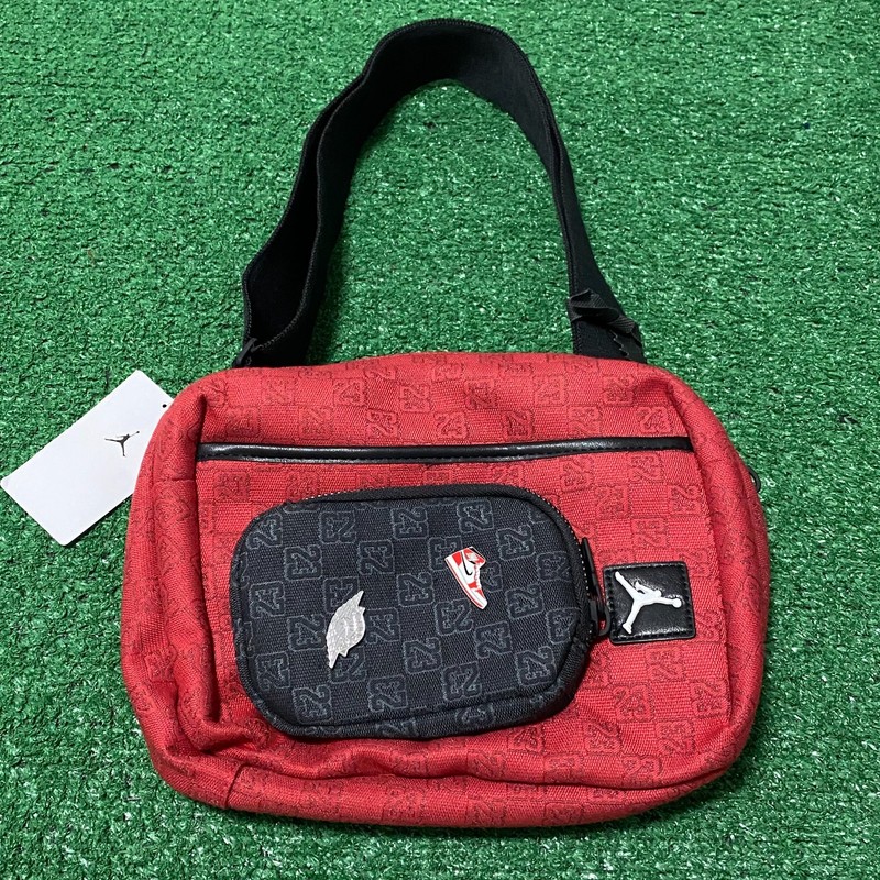 Nike Jordan Monogram Hip Pack Fanny Belt Sling Bag Waist Crossbody MA9042-H15
