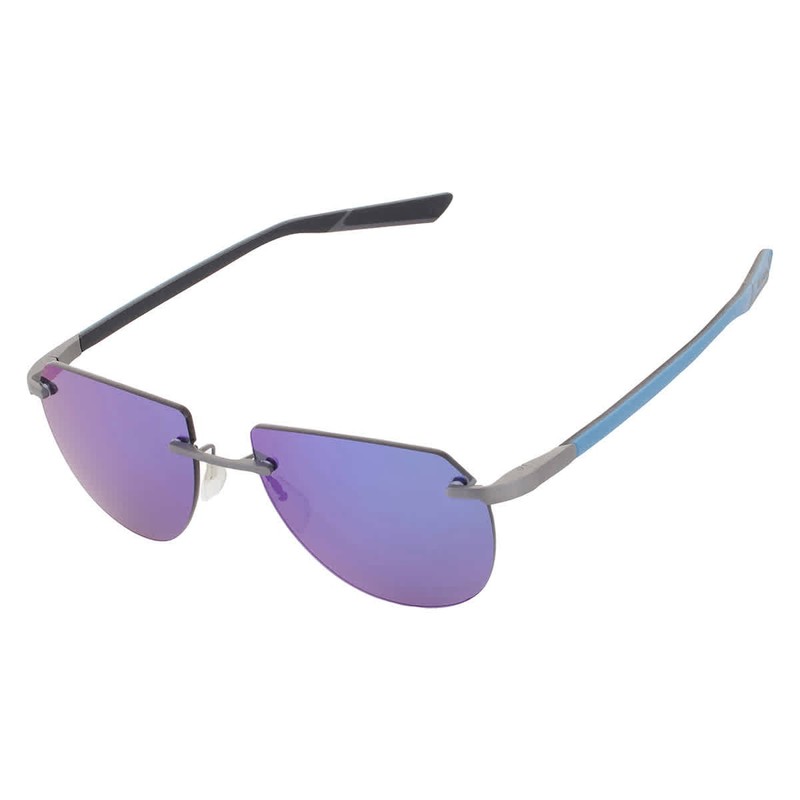 McLaren Blue Mirror Irregular Unisex Sunglasses MLMS-85S01 C04 57 MLMS-85S01 C04 gallery