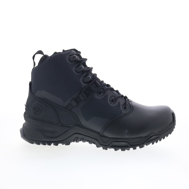 Original Swat Alpha Fury 6″ Polishable Toe Side-Zip EN Mens Black Boots