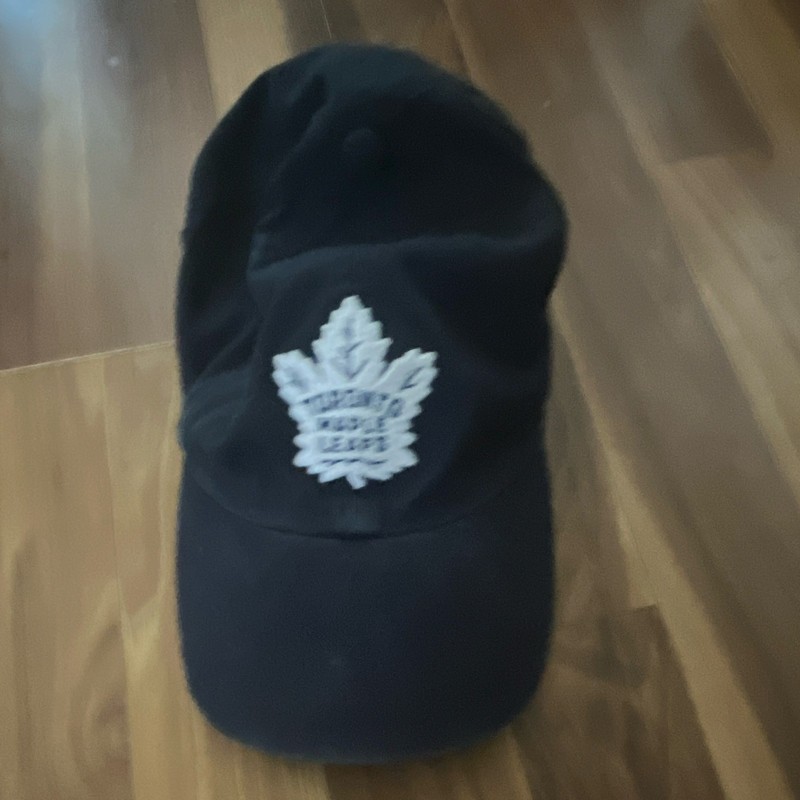 Toronto Maple Leafs Navy Solid Baseball Cap Hat Adjustable One Size Unisex