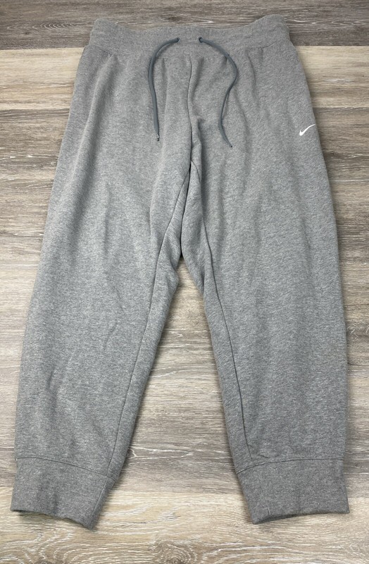 Nike One Women’s Therma-FIT Joggers Carbon Heather Grey Medium Sz 0X FB5431-091