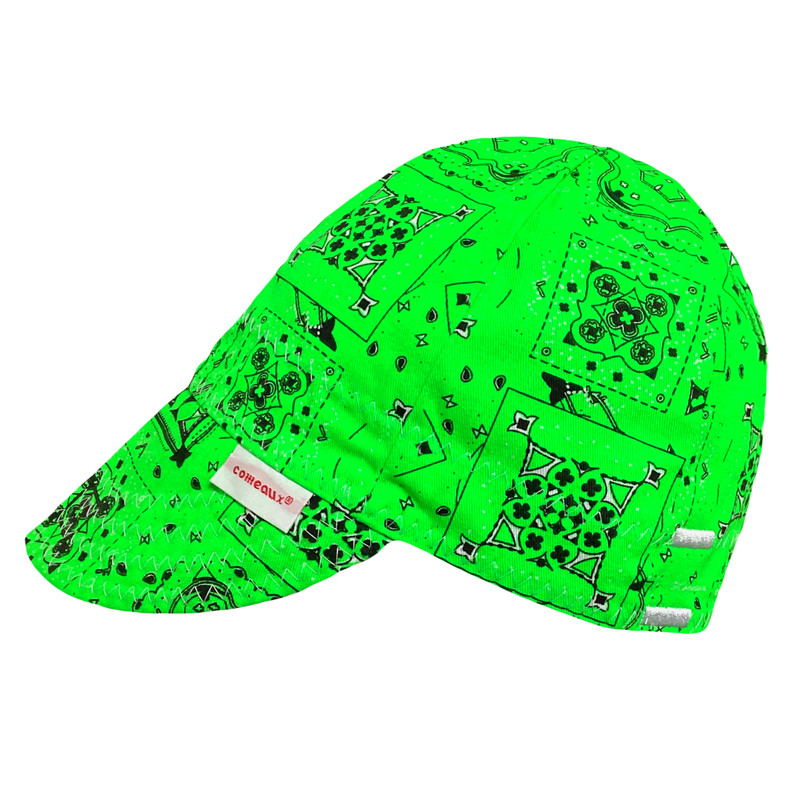 NWT 1 Comeaux Caps Welding Cap Reversible – *JUST RELEASED* Neon Lights Bandana