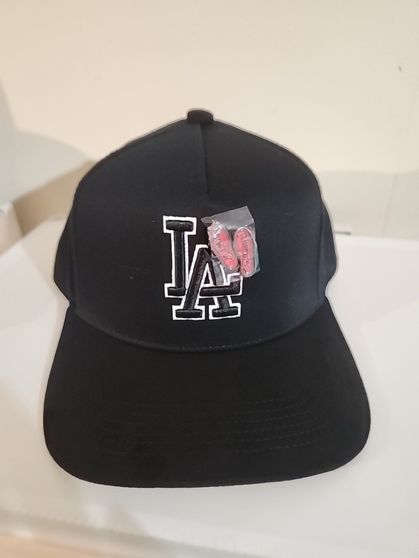 LA HATS BLACK SUELA ROJA CONTTI SNAPBACK FOR MEN