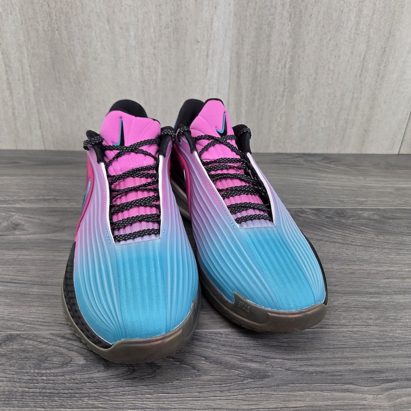 Nike Air Zoom GT Cut 3 Turbo South Beach Size 8.5 Mens Blue Basketball Shoes gallery