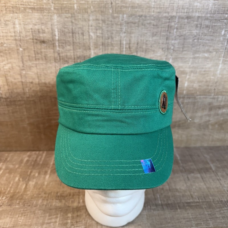 Stephanie Polo Club Green Army Style Ball Cap Hat Adult OSFA NWT gallery