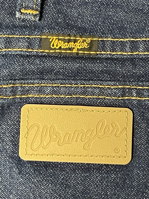 Vtg Wrangler 936 Slim Fit Cowboy Cut A003 Prewashed Indigo Jeans 34 X 27 READ gallery