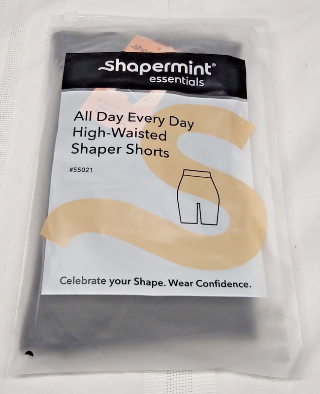 Shapermint Essentials High Waisted Shaper Shorts XL 2XL Black 55021 All Day New