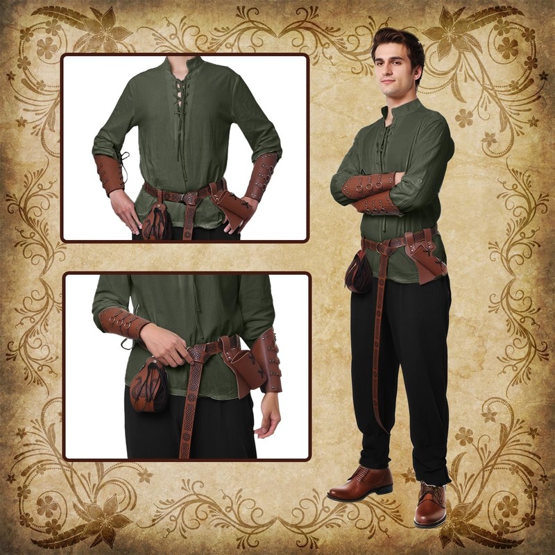 Medieval Clothes Mens Set Viking Costume With Mens Medieval ... gallery