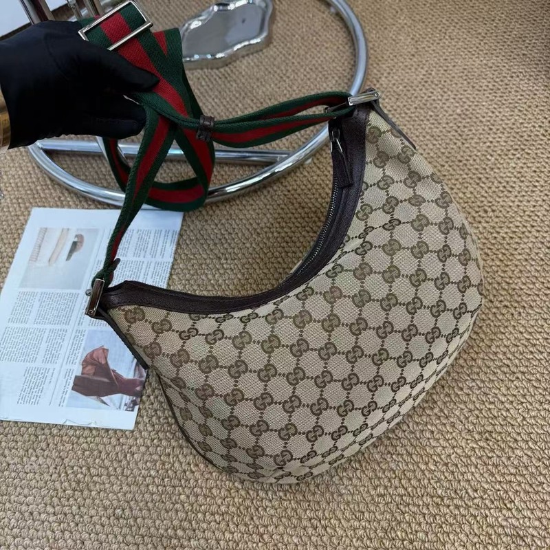 Gucci Half Moon Ophidia Monogram Crossbody GG Canvas gallery