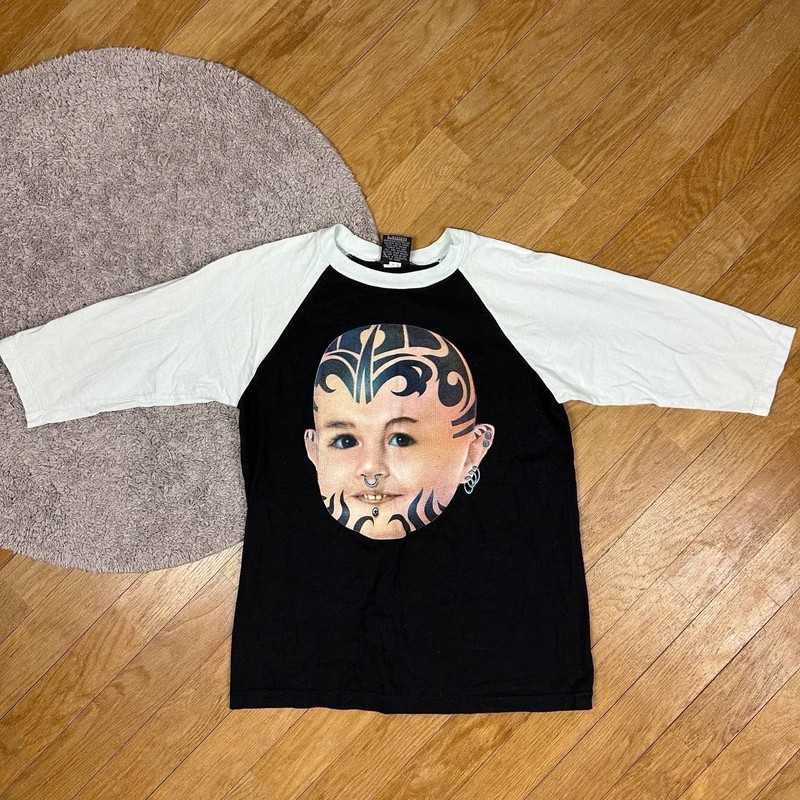 Y2K Baby Punk Logo Heavy Metal Rare Bands Streetwear