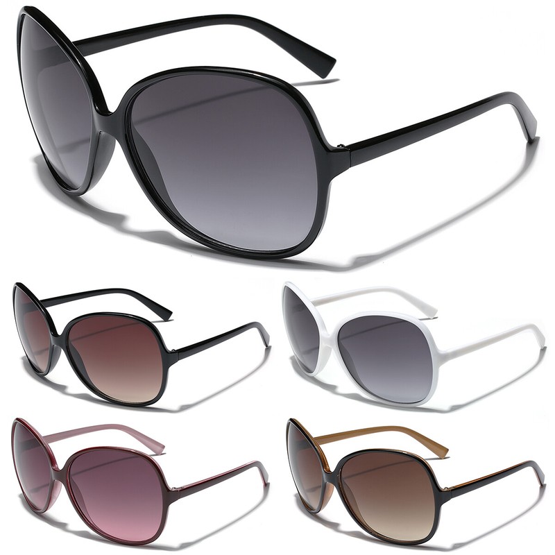 Oversized Round Women’s Ladies Vintage Retro 80s Big Designer Sunglasses Cheap