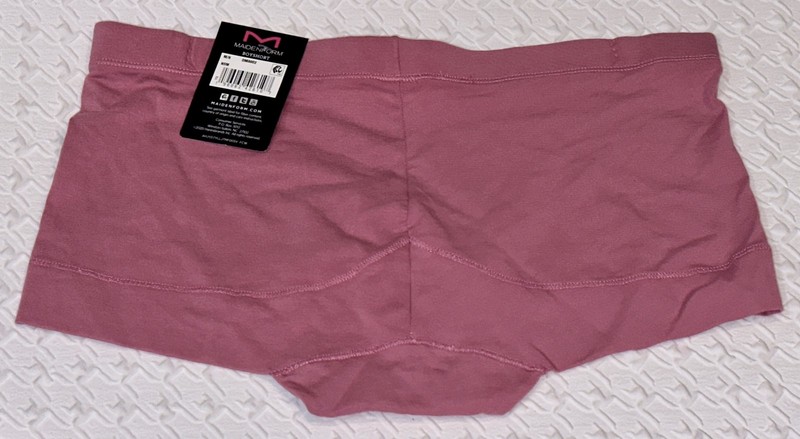MAIDENFORM Dream Tailored Cotton Mauve Pink Boyshort Panty Womens S M L XL 2XL gallery
