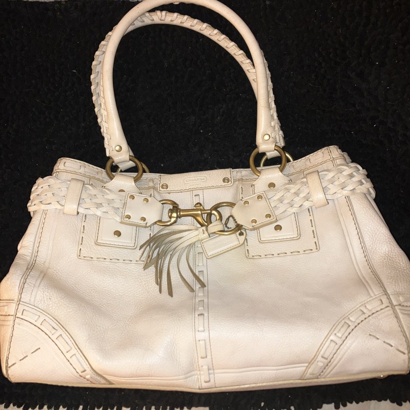 coach handbags vintage hampton woven