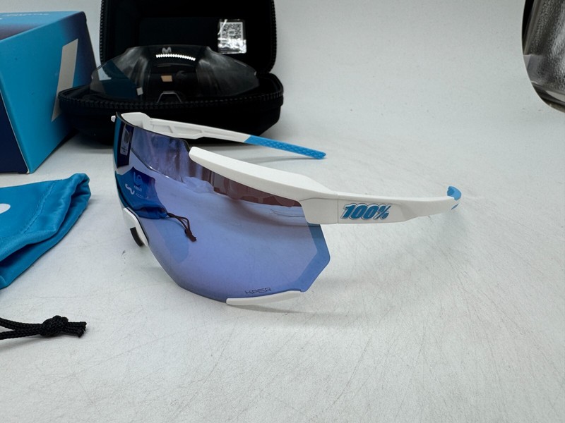 100% Racetrap 3.0 Performance HD Sunglasses Sport Cycling Eyewear UV Protection gallery