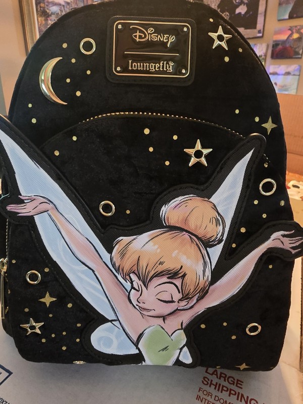 Tinkerbelle Loungefly Mini Backpack and Card Holder Set gallery