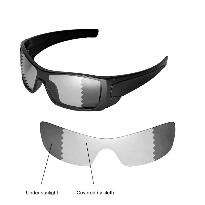 New WL Polarized Transition/Photochromic Replacement Lenses For Oakley Batwolf