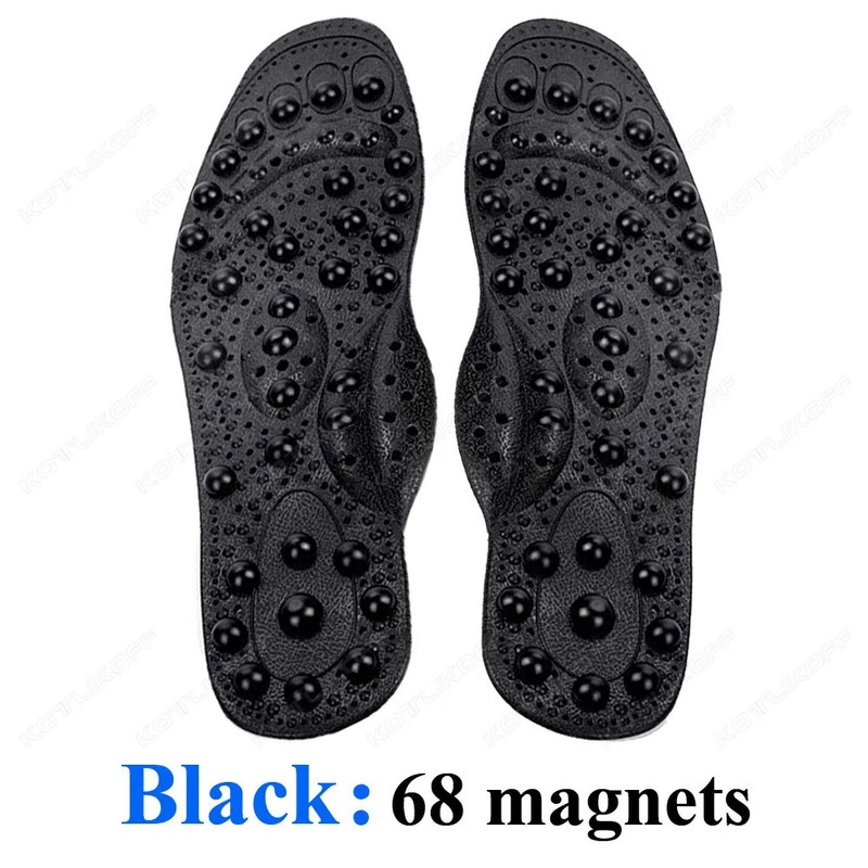 Enhanced Magnetic Therapy Massage Insoles Foot Acupressure Point Therapy Body gallery
