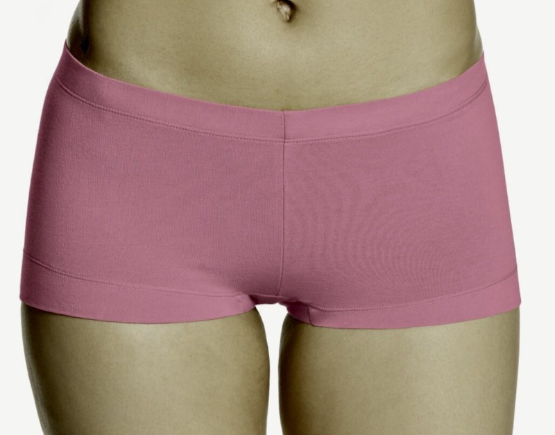 MAIDENFORM Dream Tailored Cotton Mauve Pink Boyshort Panty Womens S M L XL 2XL