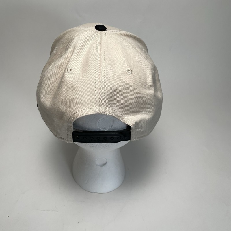 Topgolf Men's Fitted Hat Cap Cream / Black Live Lucky Clover Golf gallery
