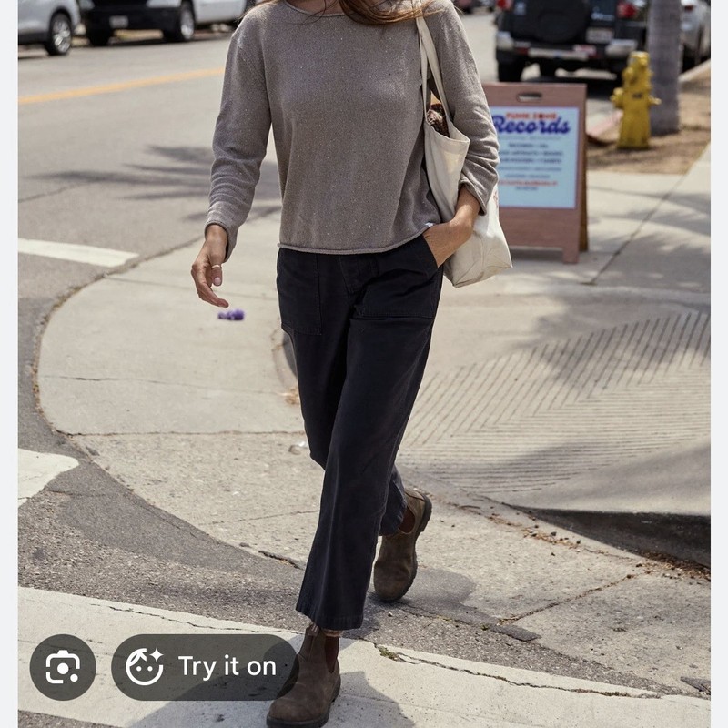 NWT Outerknown Emory Pants in Ink/Navy blue. 6