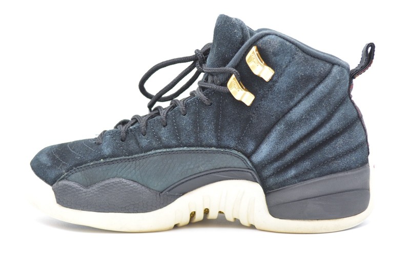 Air Jordan 12 Retro Reverse Taxi Basketball Sneakers 153265-017 Size 5Y gallery