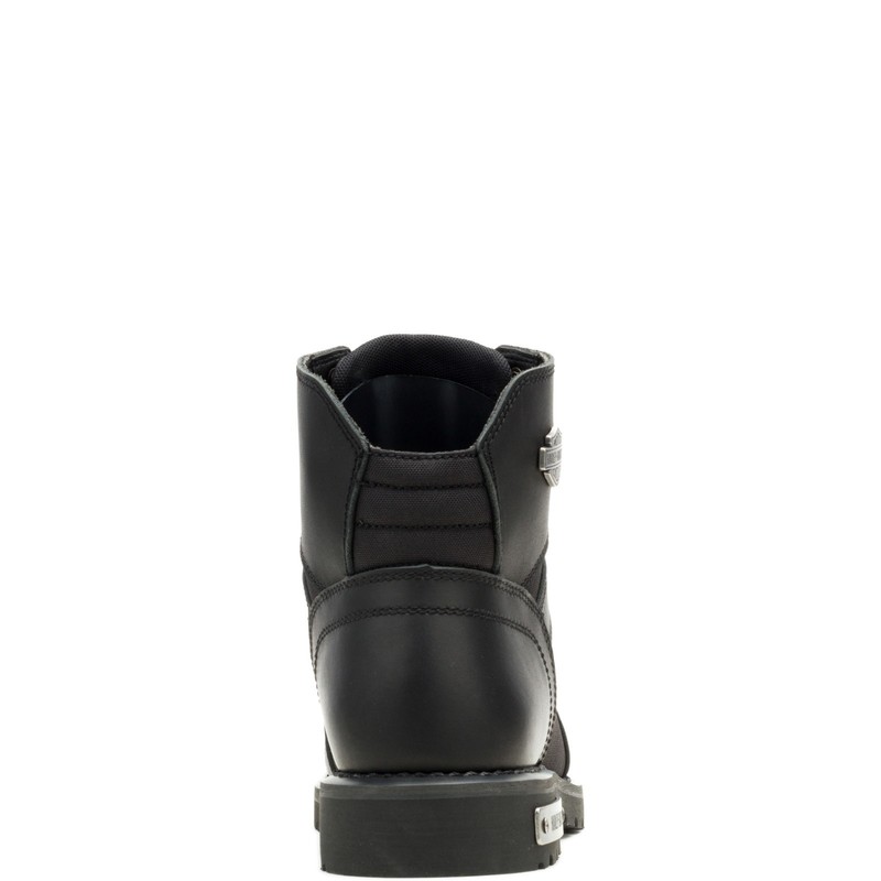 Harley-Davidson Edgefield D93885 Mens Black Leather Motorcycle Boots gallery