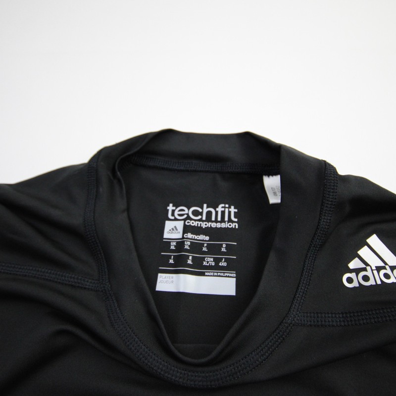 adidas Techfit Compression Top Men's Black New without Tags XL gallery