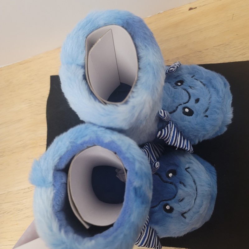 BLUE DRAGON SLIPPERS Little Kids Size 7-8 TOTES Toasties Washable w/Rubber Sole gallery