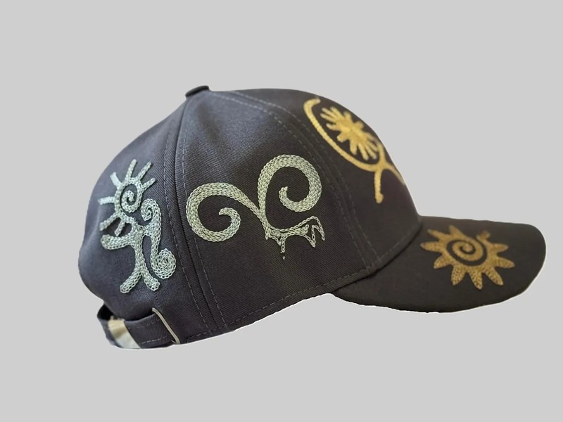 Kyrgyz Petroglyph Baseball Caps Kazakh Uzbek Central Asian Ethnic Design Hat gallery