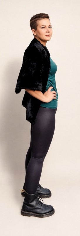 Furs by Francis Sheared Beaver Cape - Luxurious - Black - Woman’s Medium gallery