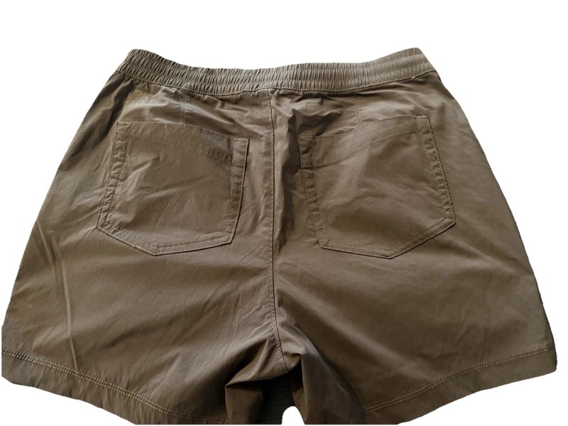 Alaskan Hardgear Women’s Ripstop Nylon Pull-On Shorts Gray 10 Hiking Pockets