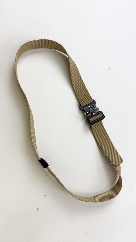 Kingmoore Belt Mens One Size Khaki Tactical Nylon Quick Release Metal Buckle EDC