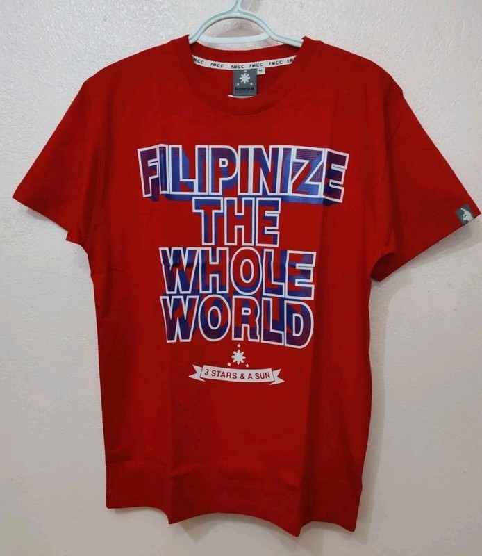 NWT – FrancisM Clothing, Size M , Mens, Red T Shirt, Philippines