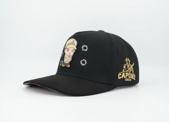 BIGG Boss Chapo 701 Black and Gold Cap Chapo Capo Contti Hats Snapback Hat
