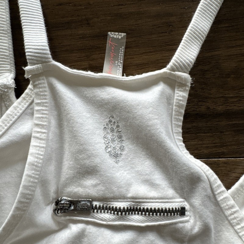 Free People Movement Hot Shot Mini Dress White Size Large gallery