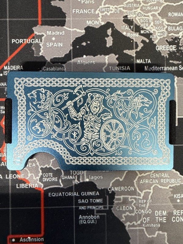Engraved In USA, Celtic scroll work with Viking theme gallery