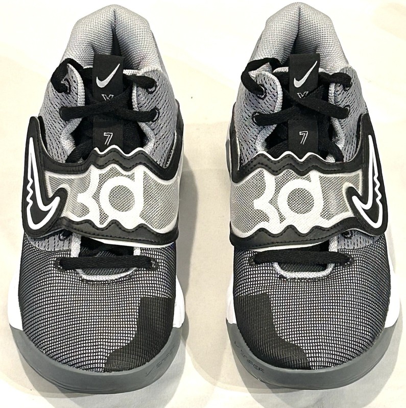 Size 10.5- Nike KD Trey 5 X Basketball Shoes Wolf Grey/Cool Grey/Black/White