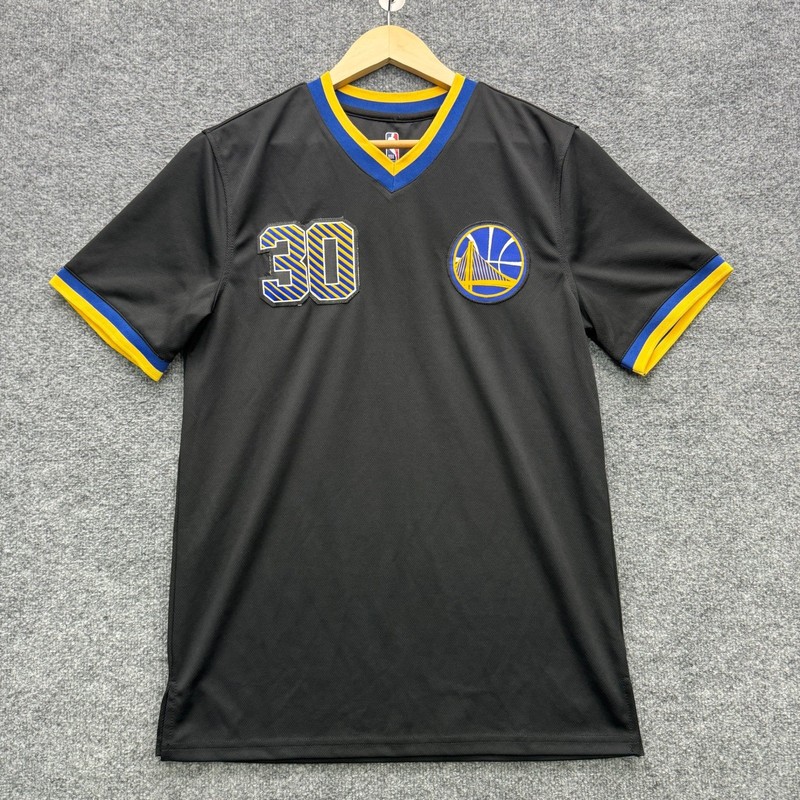 NBA Stephen Curry Golden State Warriors Jersey Shirt Mens Large Black Athletic