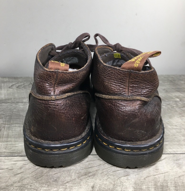 Doc Dr. Martens Sussex Bear Track Leather Grunge Work Mens Boots UK 9 US 10 gallery