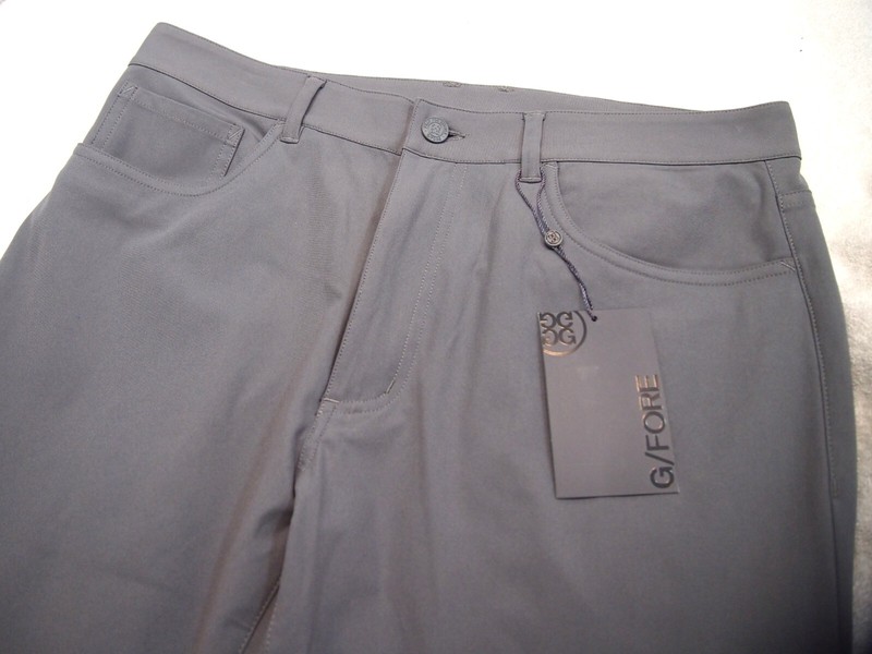 G/FORE Performance Fabric 4-way Stretch Tour 5 Pocket Pant NWT $185 33 x 32 Grey gallery